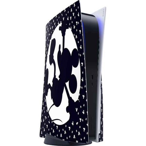 Disney Mickey Mouse Falling Silhouette PlayStation PS5 Skins