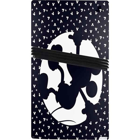 Disney Mickey Mouse Falling Silhouette PS5 Pro Bundle Skin