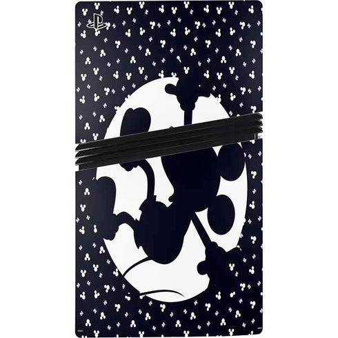 Disney Mickey Mouse Falling Silhouette PS5 Pro Console Skin