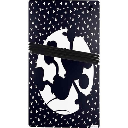 Disney Mickey Mouse Falling Silhouette PS5 Pro Console Skin