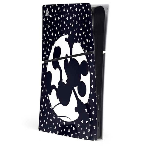 Disney Mickey Mouse Falling Silhouette PS5 Slim Digital Edition Console Skin