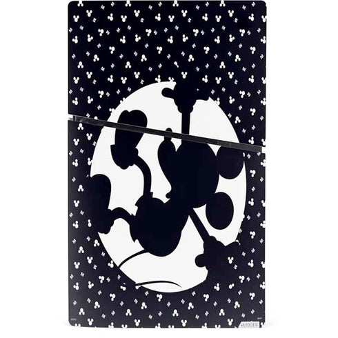 Disney Mickey Mouse Falling Silhouette PS5 Slim Digital Edition Console Skin