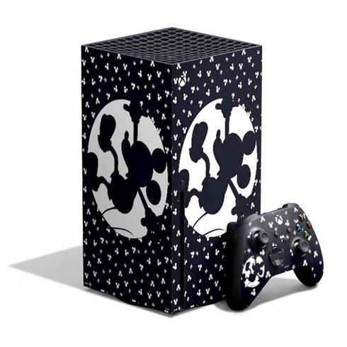 Disney Mickey Mouse Falling Silhouette Xbox Series X Bundle Skin