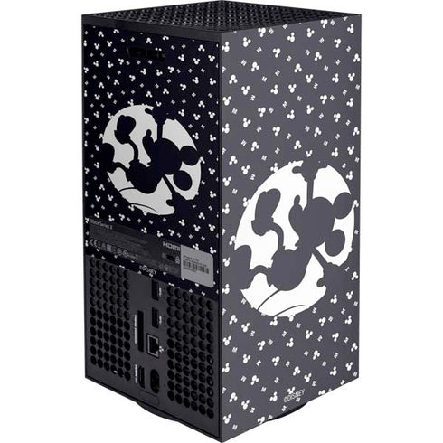 Disney Mickey Mouse Falling Silhouette XBox Series X Digital Edition Console Skin