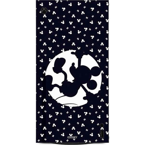 Disney Mickey Mouse Falling Silhouette XBox Series X Digital Edition Console Skin