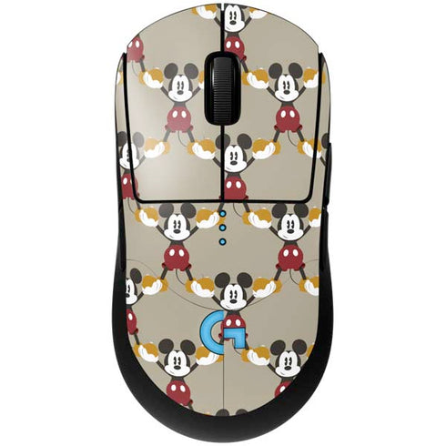 Disney Mickey Mouse Pattern Formation G Pro Wireless Gaming Mouse Skin