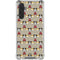 Disney Mickey Mouse Pattern Formation Galaxy A17 Clear Case