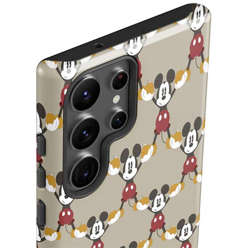 Disney Mickey Mouse Pattern Formation Galaxy S23 Ultra Pro Case
