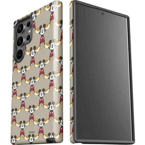 Disney Mickey Mouse Pattern Formation Galaxy S23 Ultra Pro Case