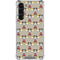 Disney Mickey Mouse Pattern Formation Galaxy S24 FE Clear Case