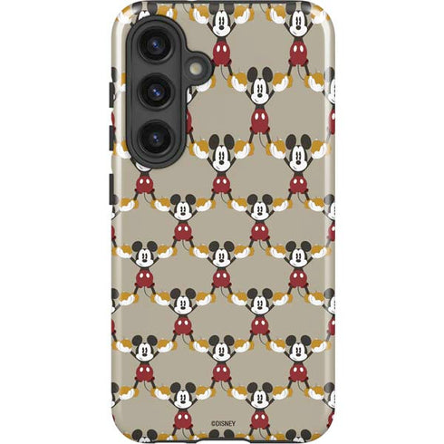 Disney Mickey Mouse Pattern Formation Galaxy S25 Impact Case