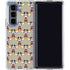 Disney Mickey Mouse Pattern Formation Galaxy Z Fold5 5G Clear Case