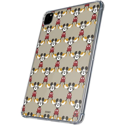 Disney Mickey Mouse Pattern Formation iPad Pro 11in (2024) Clear Case
