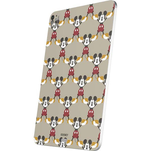 Disney Mickey Mouse Pattern Formation iPad Pro 13in M4 (2024) Skin