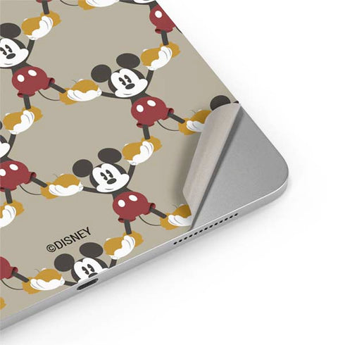Disney Mickey Mouse Pattern Formation iPad Pro 13in M4 (2024) Skin