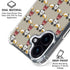 Disney Mickey Mouse Pattern Formation iPhone 17 Clear Case