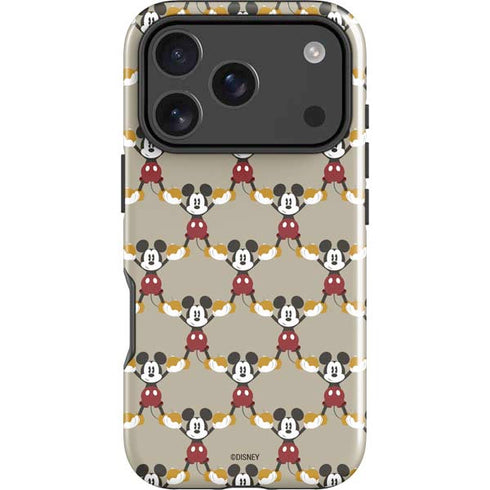 Disney Mickey Mouse Pattern Formation iPhone 18 Pro Impact Case