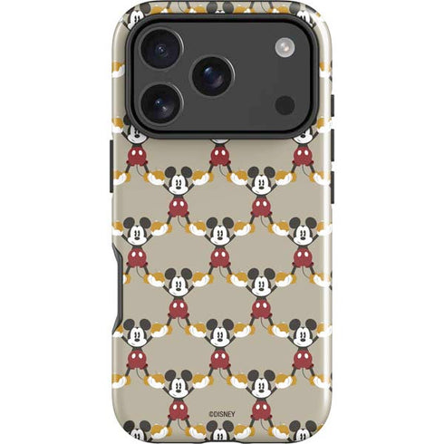 Disney Mickey Mouse Pattern Formation iPhone 18 Pro Max Impact Case