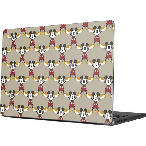 Disney Mickey Mouse Pattern Formation Apple MacBook Pro 14-inch Skin
