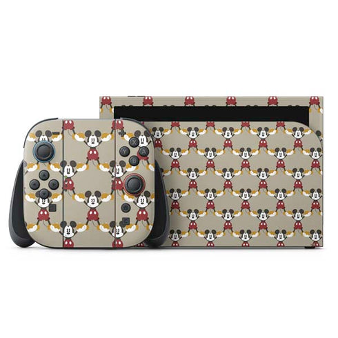 Disney Mickey Mouse Pattern Formation Nintendo Skins