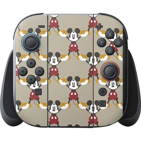 Disney Mickey Mouse Pattern Formation Nintendo Switch 2 (2025) with Joy-Con Skin