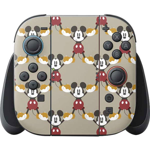 Disney Mickey Mouse Pattern Formation Nintendo Switch 2 (2025) Joy-Con Controller Skin