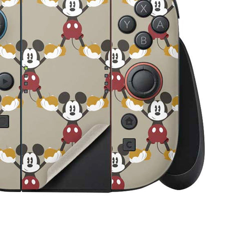 Disney Mickey Mouse Pattern Formation Nintendo Switch 2 (2025) Joy-Con Controller Skin