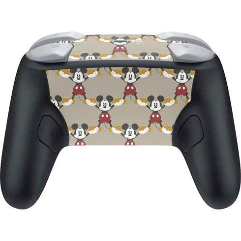 Disney Mickey Mouse Pattern Formation Nintendo Switch 2 (2025) Pro Controller Skin
