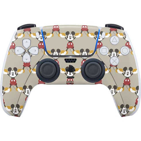 Disney Mickey Mouse Pattern Formation PlayStation PS5 Skins