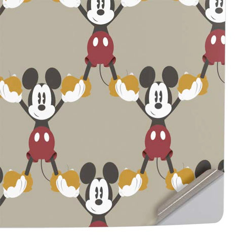 Disney Mickey Mouse Pattern Formation PS5 Slim Digital Edition Console Skin