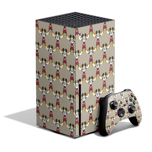 Disney Mickey Mouse Pattern Formation Xbox Series X Skins
