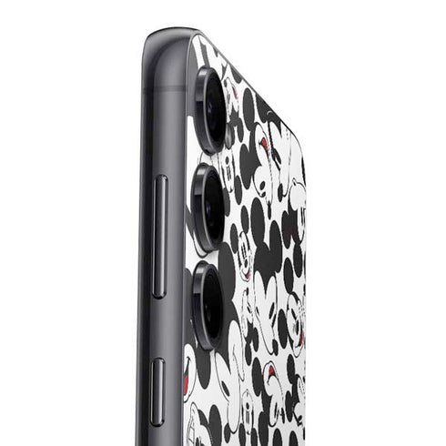 Disney Mickey Mouse Face Pattern Galaxy A16 5G Skin