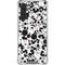 Disney Mickey Mouse Face Pattern Galaxy A17 Clear Case