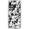 Disney Mickey Mouse Face Pattern Galaxy A20 Clear Case