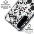Disney Mickey Mouse Face Pattern Galaxy A36 5G Clear Case
