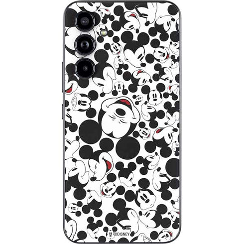 Disney Mickey Mouse Face Pattern Galaxy A54 5G Skin