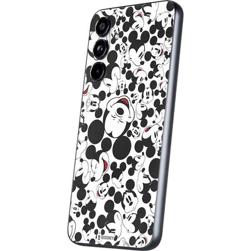 Disney Mickey Mouse Face Pattern Galaxy A54 5G Skin