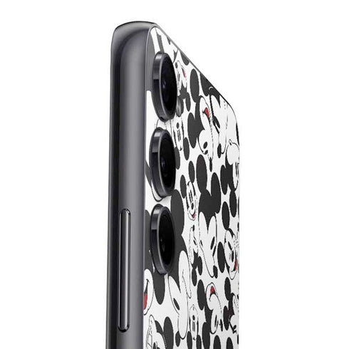 Disney Mickey Mouse Face Pattern Galaxy A54 5G Skin