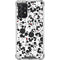 Disney Mickey Mouse Face Pattern Galaxy A72 5G Clear Case