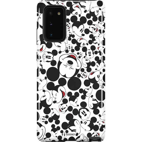 Disney Mickey Mouse Face Pattern Galaxy Note20 5G Pro Case
