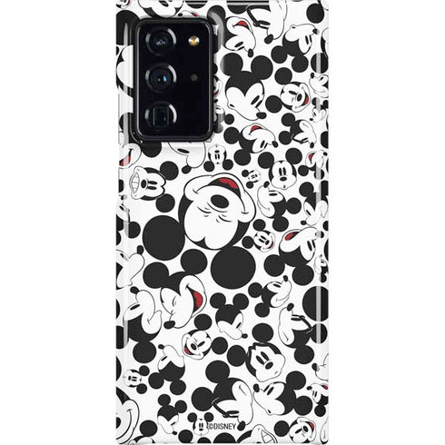 Disney Mickey Mouse Face Pattern Galaxy Cases
