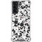 Disney Mickey Mouse Face Pattern Galaxy S21 5G Clear Case