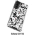 Disney Mickey Mouse Face Pattern Galaxy S21 5G Clear Case