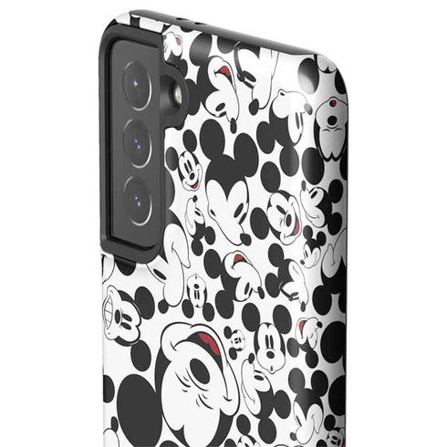 Disney Mickey Mouse Face Pattern Galaxy S21 5G Pro Case