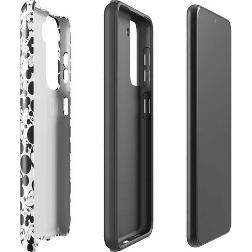 Disney Mickey Mouse Face Pattern Galaxy S21 Plus 5G Pro Case