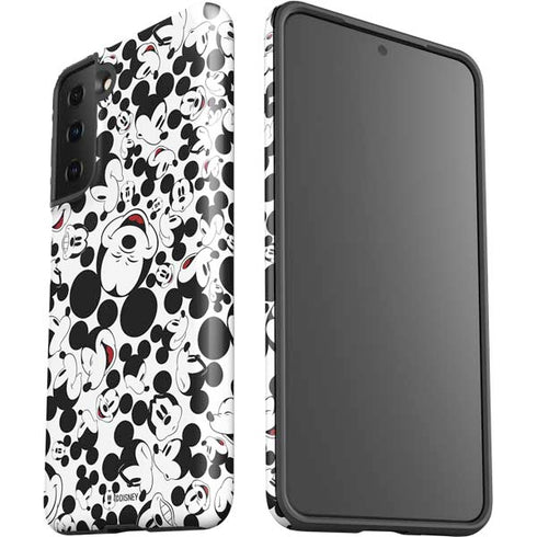 Disney Mickey Mouse Face Pattern Galaxy S21 Plus 5G Pro Case