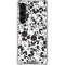Disney Mickey Mouse Face Pattern Galaxy S23 Clear Case
