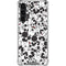 Disney Mickey Mouse Face Pattern Galaxy S23 Plus Clear Case