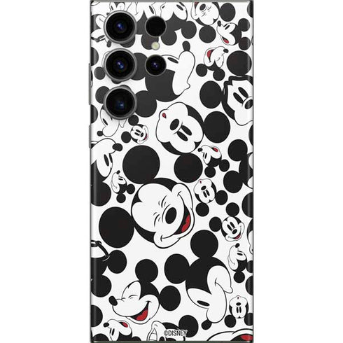 Disney Mickey Mouse Face Pattern Galaxy Skins