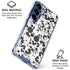 Disney Mickey Mouse Face Pattern Galaxy S25 Clear Case